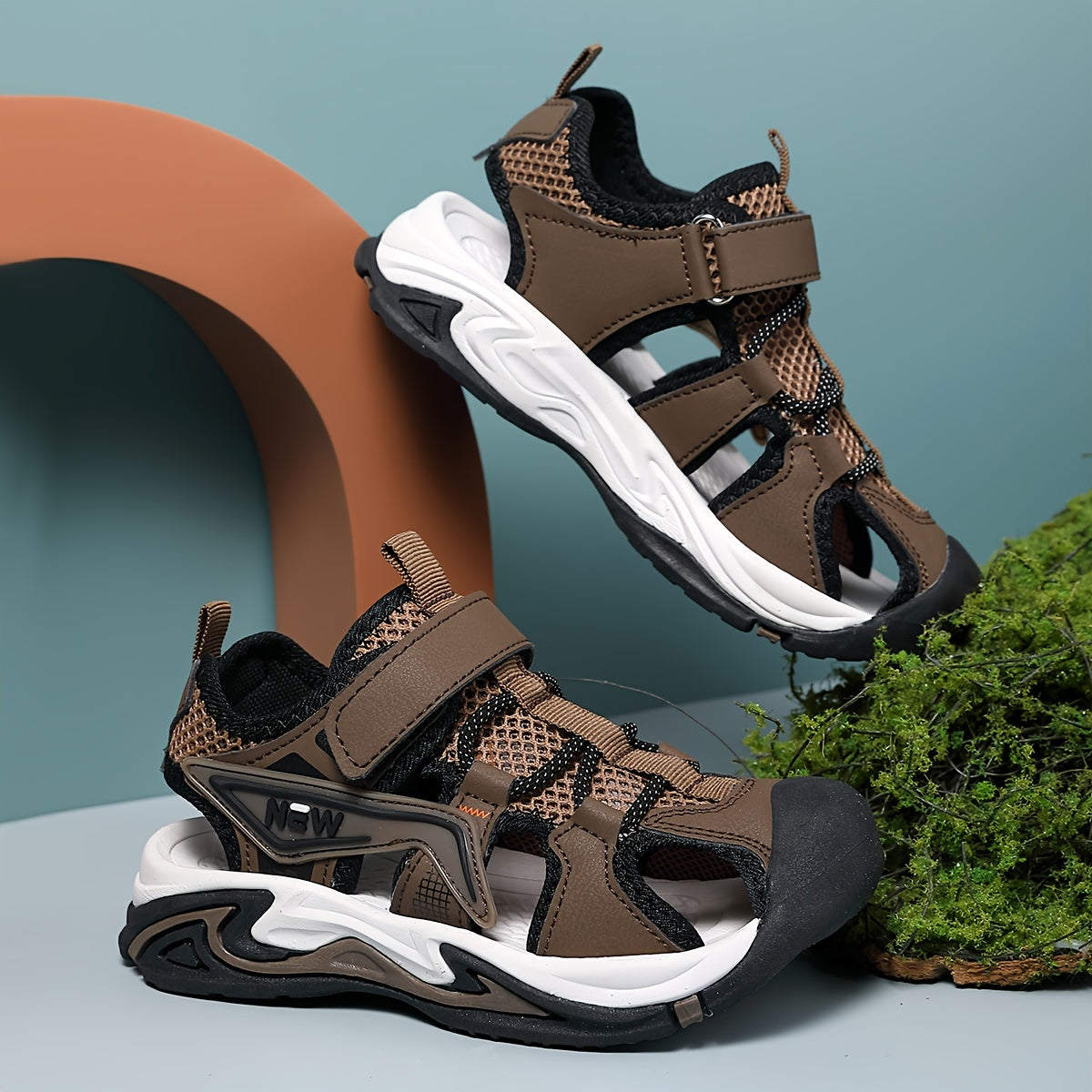 Boys Breathable Casual Sport Sandals - Non-Slip, Wear-Resistant, and Abrasion-Resistant Shoes for Outdoor Walking, Running, and Training - Perfect for Daily, Hiking, and Summer Activities Beauty World Shop