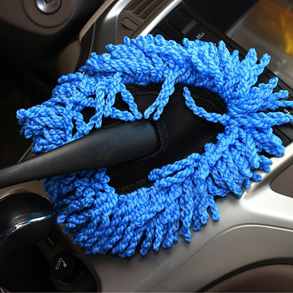 Car Dust Removal Small Duster Wipe Car Soft Brush Cleaning Brush Mini Bristle Brush Dust Removal Brush Nanofiber Car Interior Beauty Fashion