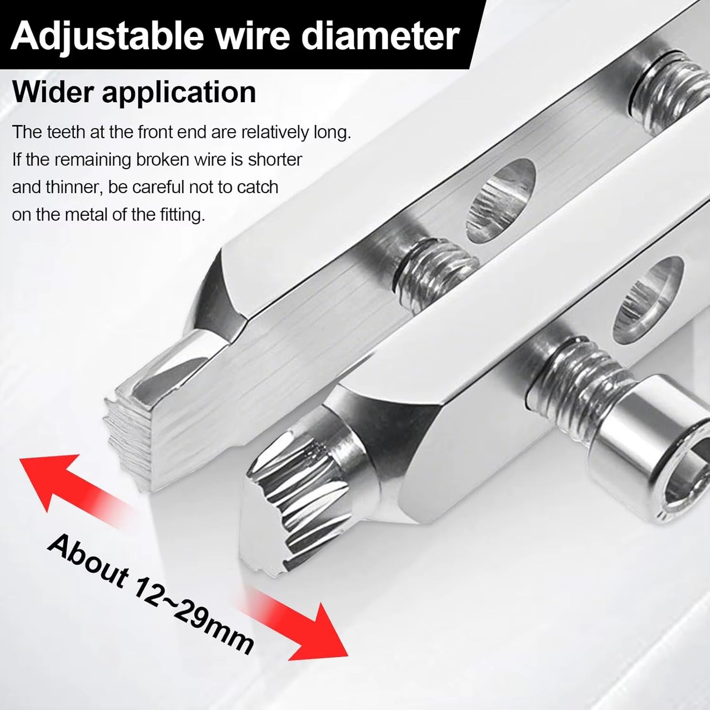 Universal Broken Wire Extractor Water Pipe Faucet Angle Valve Remover Easy Removal Rusty Damaged Screw Extractor Repair Tools