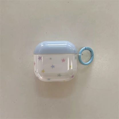 Colorful Stars for Iphone Headphone Case Airpods4 Wireless Bluetooth Headphone Case Airpodpro2 Ipod Headphone Case Airpods3 Case