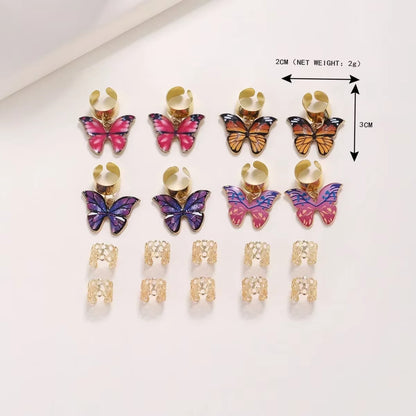 Hair Braids Dirty Braids Bead Hairpin Hair Accessories Headwear for Women Girls Dreadlock Hair Rings Adjustable Cuffs Clip