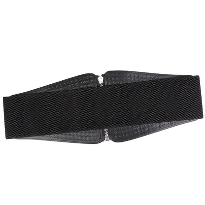 Wide Elastic Studded Belt Female Waist Gothic Plus Size Stretch Girdle Ladies Long Belts For Women Corset Waistband Beauty Fashion