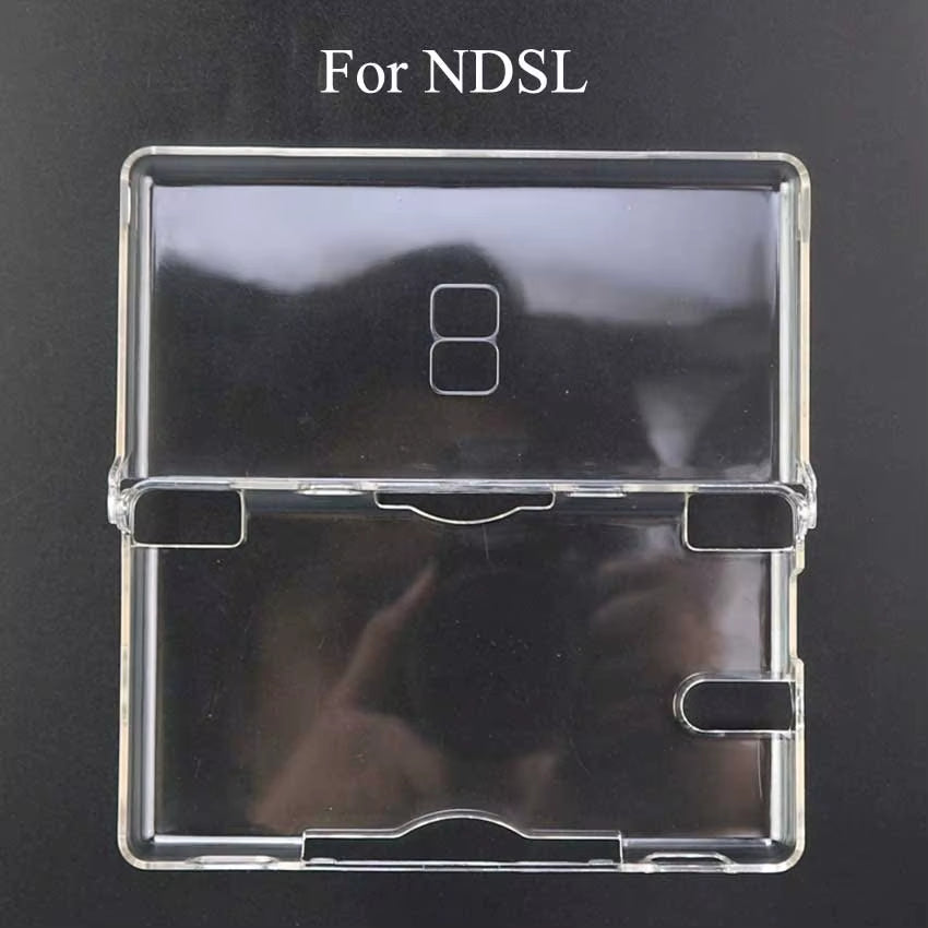 in Bulk Clear Plastic Crystal Case Protective Case Cover Hard Shell Skin for NDSL Ndsi New 3DS XL for GBA SP Game Console