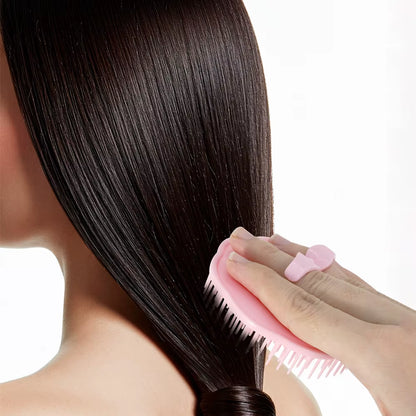 Scalp Massager Shampoo Brush Multiple Colors Hair Scrubber for Deep Cleansing Exfoliating Stimulating Hair Growth