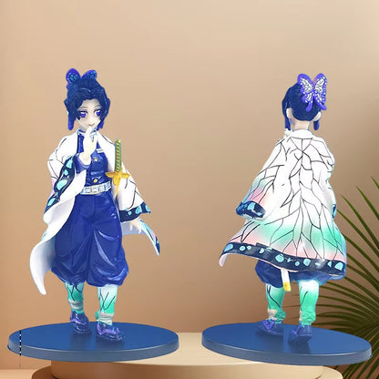 Anime Demon Slayer Kimetsu No Yaiba Figure Kamado Tanjirou Action Figure Agatsuma Zenitsu Nezuko Warrior PVC Model Toys