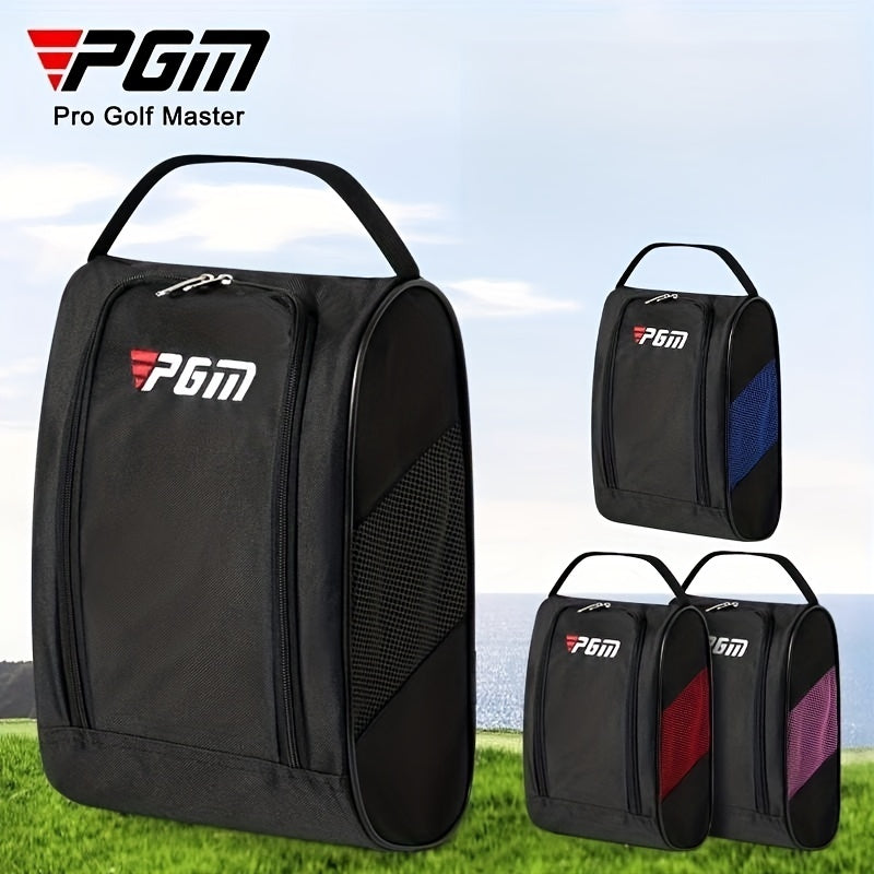 PGM Outdoor Golf Shoes Bags, Colorful Nylon Travel Zippered ConvenientSport Storage Bag XB001 Beauty Fashion