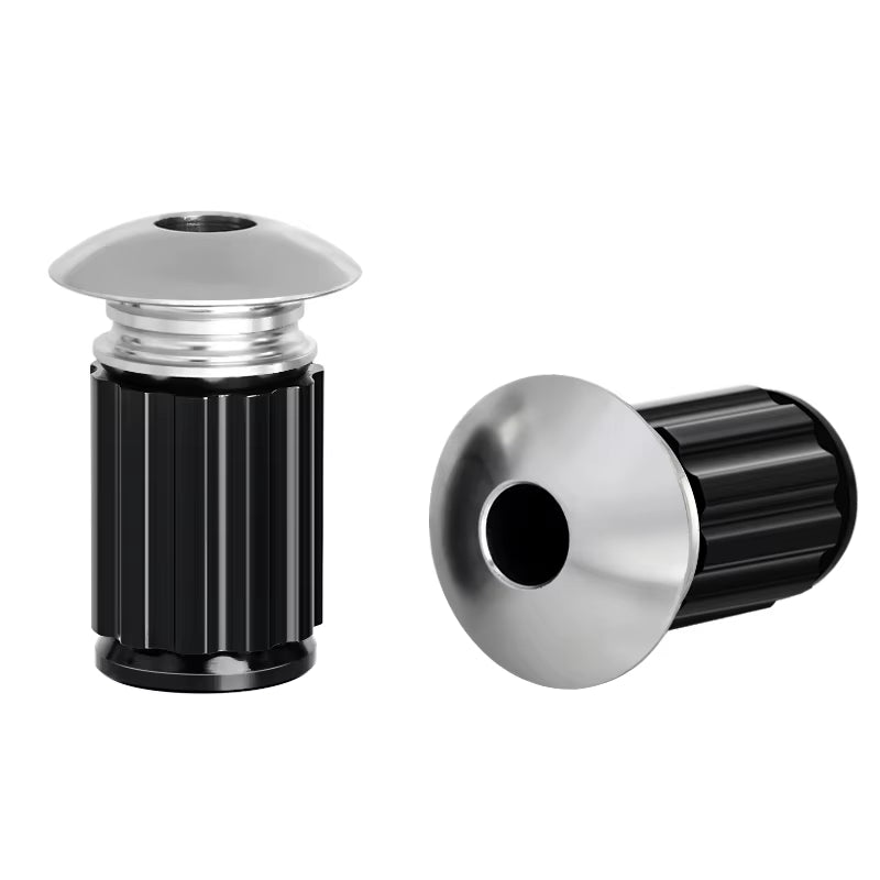 Bicycle Handlebar End Plugs Aluminum Alloy for MTB Mountain Bike Road Cycling Handle Bar Grips Cap Multi-Color Cover