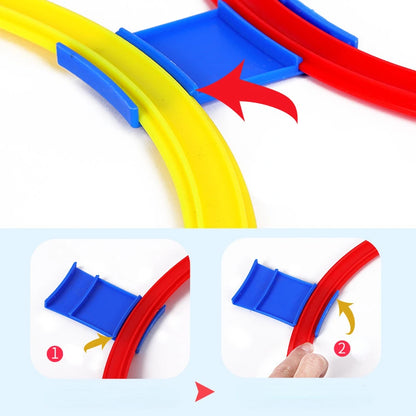 Outdoor Kids Jump Ring Game Set - 10 Hoops & 10 Connectors for Boys Girls, Fun Physical Training Sport Toys for Park Play