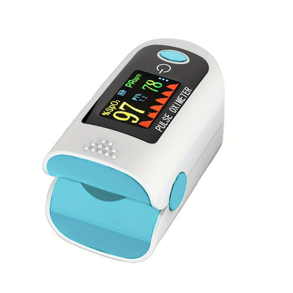 CHANG KUN Digital Fingertip Pulse Oximeter With Blood Oxygen Sensor, Monitor SpO2 And Heart Pulse Rate And Perfusion Index For Home Use Or Sport Battery Powered Beauty World Shop