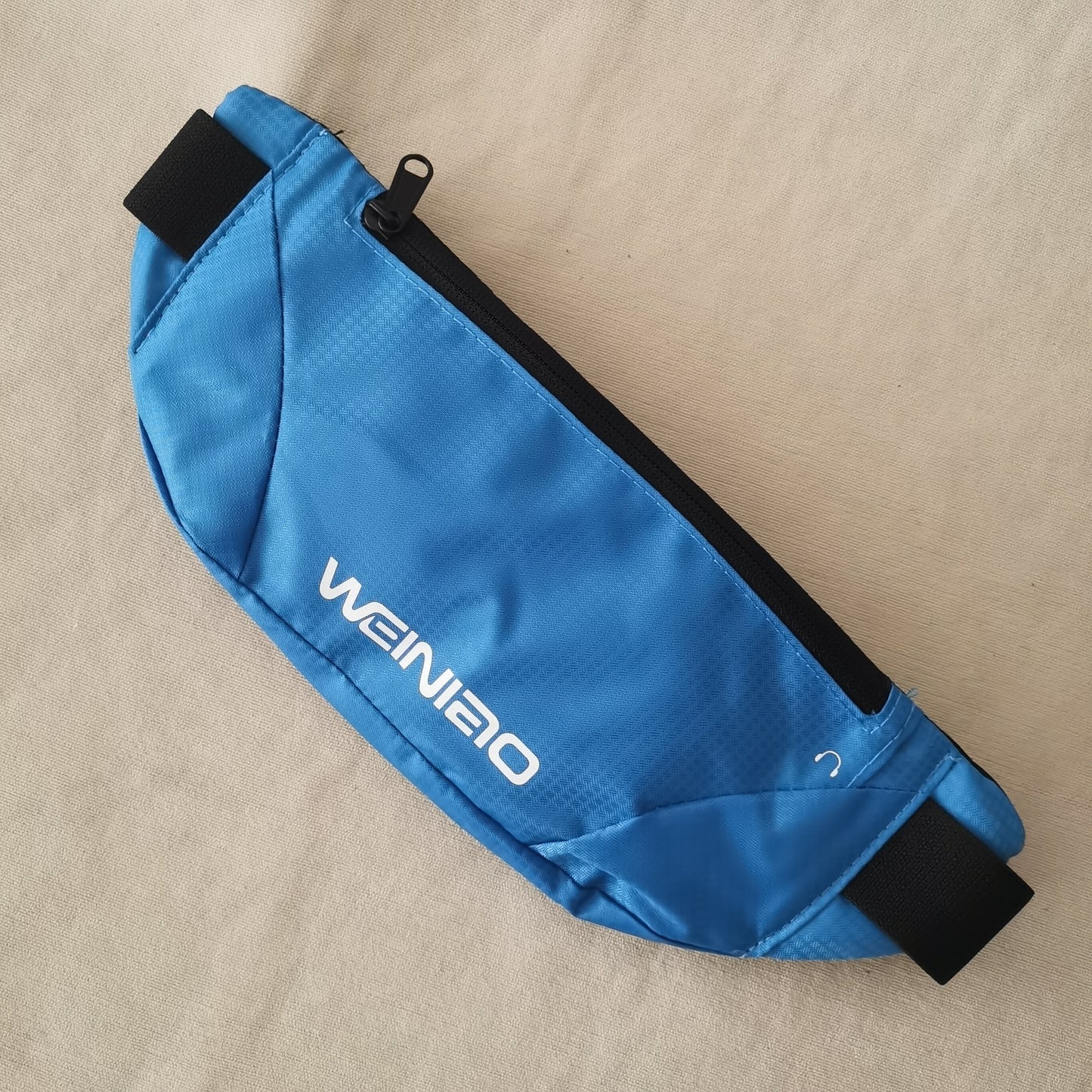 Adjustable Waist Pack with Zipper Closure - Heavy-Duty Outdoor Running, Hiking, Cycling Backpack - Extended Strap (25.59-55.12inch) - Large Capacity Belly Button Bag for Travel, Gym, Everyday Use - Multi-Color Options (Yellow