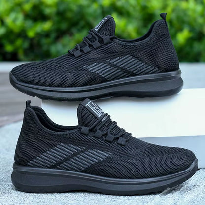 New Men'S Shoes, Sports Flat Shoes, Casual Shoes, 2025 New Fashionable Breathable Walking Shoes, Lightweight and Comfortable Men