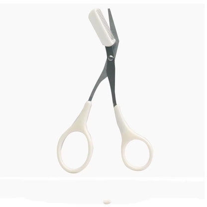1/3PCS Eyebrow Trimmer Makeup Tools Stainless Steel Eyebrow Scissors with Comb Hair Removal Eyebrows Shaping Makeup Tools