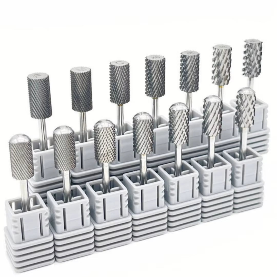 High Quality 6.6Mm Large Barrel and Smooth Top Carbide Nail Drill Bit 3/32" Tungsten Steel Carbidrel Pro Milling Cutter Nail Bit