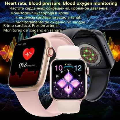 Smart Watch I10 Pro Max Metal Strap Sport Fitness Tracker Custom Dial Smartwatch Men Women Gift for Apple Phone for Android IOS