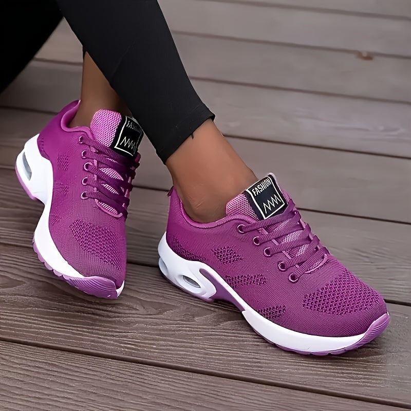 Lightweight Stylish Sneakers - Airy Mesh Comfort, Vibrant Monochrome - Ideal for Casual Sport & Outdoor Activities Beauty World Shop
