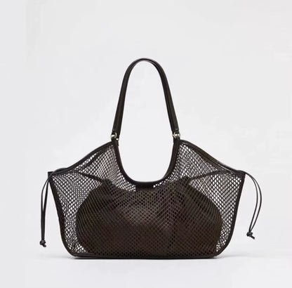 NEW PU Leather Wing Tote Bag Roomy Cluth Bag Large Capacity Buckle Woman Luxury Designer Travel Luggage Bag Shopper Handbag