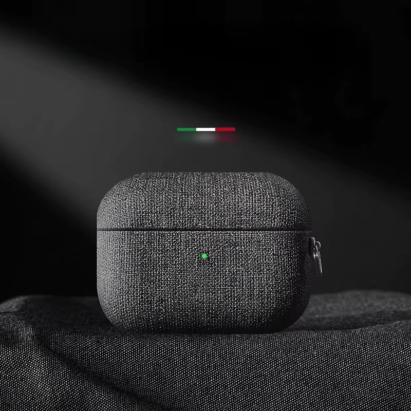 Cloth Grain Case for Airppods Pro 2 Case for Airpods 4 3 Airpods Pro Cover Bluetooth Earphone Accessories Protect Machine ﻿