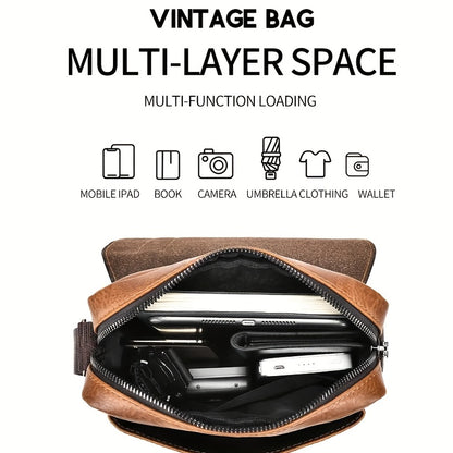 Spring & Summer Pu Leather Shoulder Messenger Bag, Casual Fashion Handbag Beauty Fashion