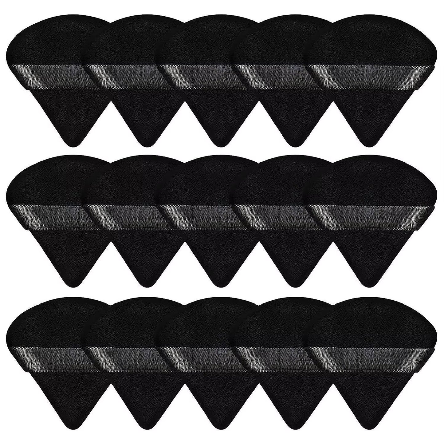 10PCS Puff Triangle Makeup Beauty Sponge Puff Triangle for Powder Makeup Blender Finger Puff Make up Accessories Cosmetics PF03