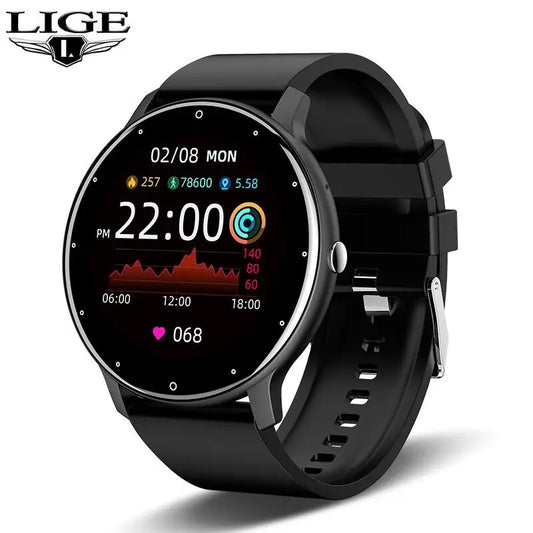 Women Smart Band Watch Real-Time Weather Forecast Activity Tracker Watches Heart Rate Monitor Sports Ladies Smart Watch Men