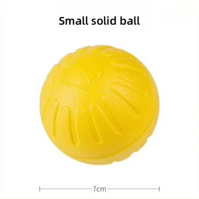 EVA Pet Toy Ball Dog Floating Ball Training Dog Pull Ring Bite Resistant Teething Pet Ball Rope Ball Foam Bite Resistant Dog Toy