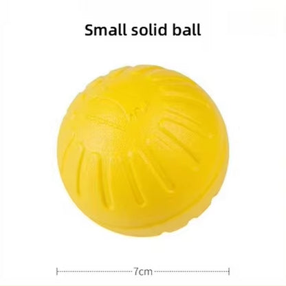 EVA Pet Toy Ball Dog Floating Ball Training Dog Pull Ring Bite Resistant Teething Pet Ball Rope Ball Foam Bite Resistant Dog Toy