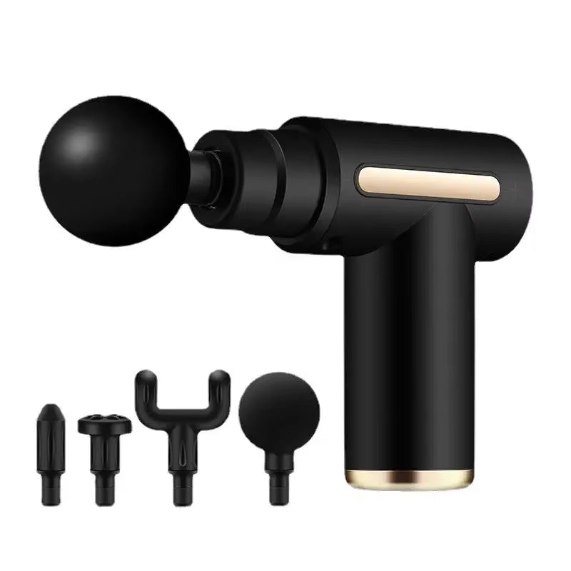 Massage Gun Muscle Relaxation Massage Equipment Neck Membrane Rob Cervical Spine Massage Instrument Mini Fascia Gun Wireless