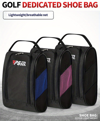 PGM Outdoor Golf Shoes Bags, Colorful Nylon Travel Zippered ConvenientSport Storage Bag XB001 Beauty Fashion
