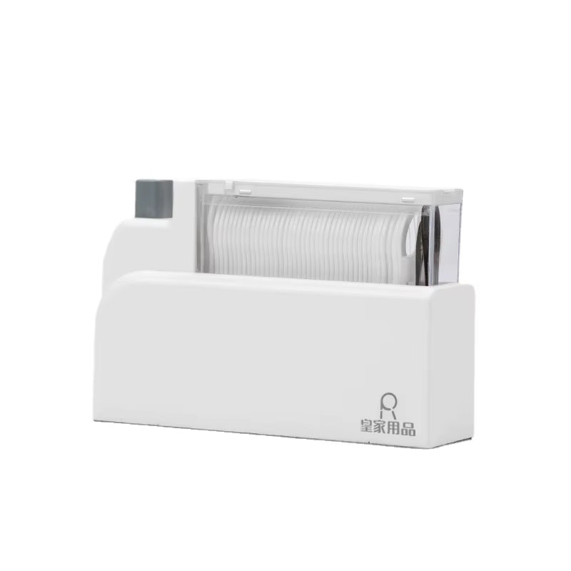 Dental Floss Pick Dispenser Pop-Up Automatic Holder with 40Count Dental Floss Sticks Portable Storage Box Toothpicks Oral Care