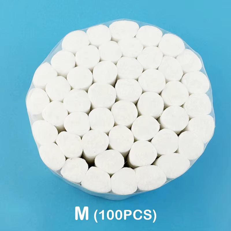 50/100PCS Disposable Lip Tattoo Skin Stretching Cotton Stick with Box Semi-Permanent Makeup Lip Embroidery Blush Recovery Tools