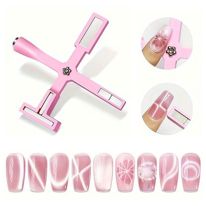 5/6-IN-1 Strong Magnetic Stick for Cat Eye Gel Polish Nail Magnet Tool Magnet Pen Nails Art Design Glitter Effect Manicure Tools