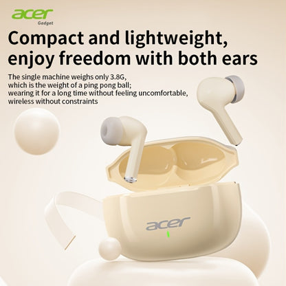 Acer OHR504 Mini Sport Wireless Earbuds - Wireless Stereo, In-Ear Noise-Canceling Headphones, Extended Battery Life, Universal Fit for Both Genders, Newest Version