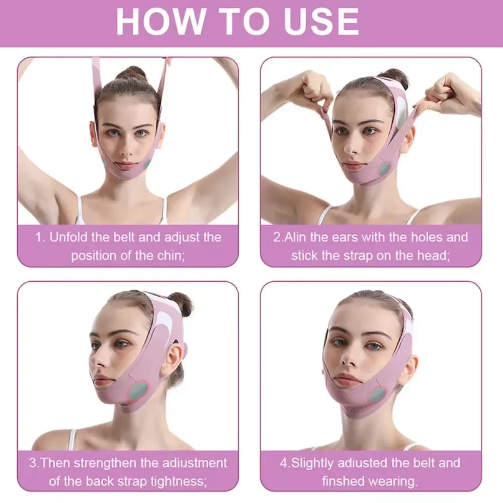 Breathable Face Slimming Bandage V Line Face Shaper Chin Cheek Lift up Belt anti Wrinkle Facial Massager Beauty Skin Care Tools