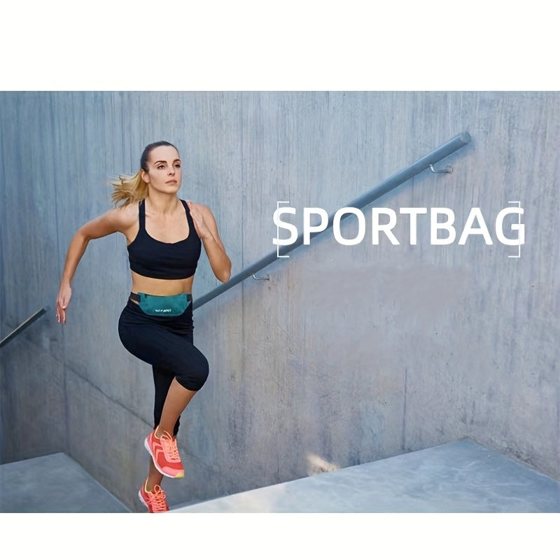 Adjustable Waist Pack with Zipper Closure - Heavy-Duty Outdoor Running, Hiking, Cycling Backpack - Extended Strap (25.59-55.12inch) - Large Capacity Belly Button Bag for Travel, Gym, Everyday Use - Multi-Color Options (Yellow