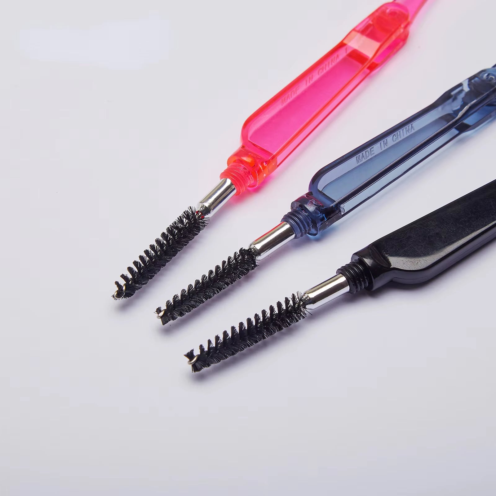 1 Pc Dual Purpose Double Head Stainless Comb Eyelash Eyebrow Comb Makeup Mascara Brushes Eyelashes Wands for Make up Tools