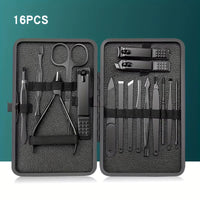 Black 16 Pcs Set