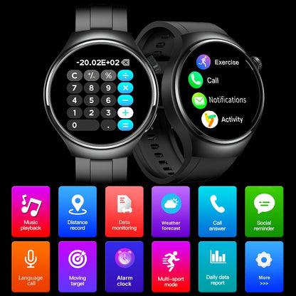 Black Silicone Men Smart Watch With Wireless Call, Message Reminder, Sports Mode, Custom Wallpaper, Sport Smart Watch