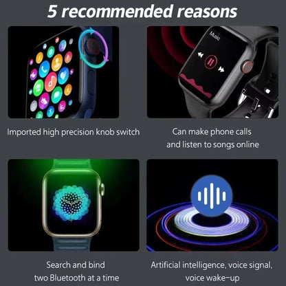 Smartwatch New Original for Men Series 9 Phone Call Custom Watch Face Sport Waterproof Women Man Wearable