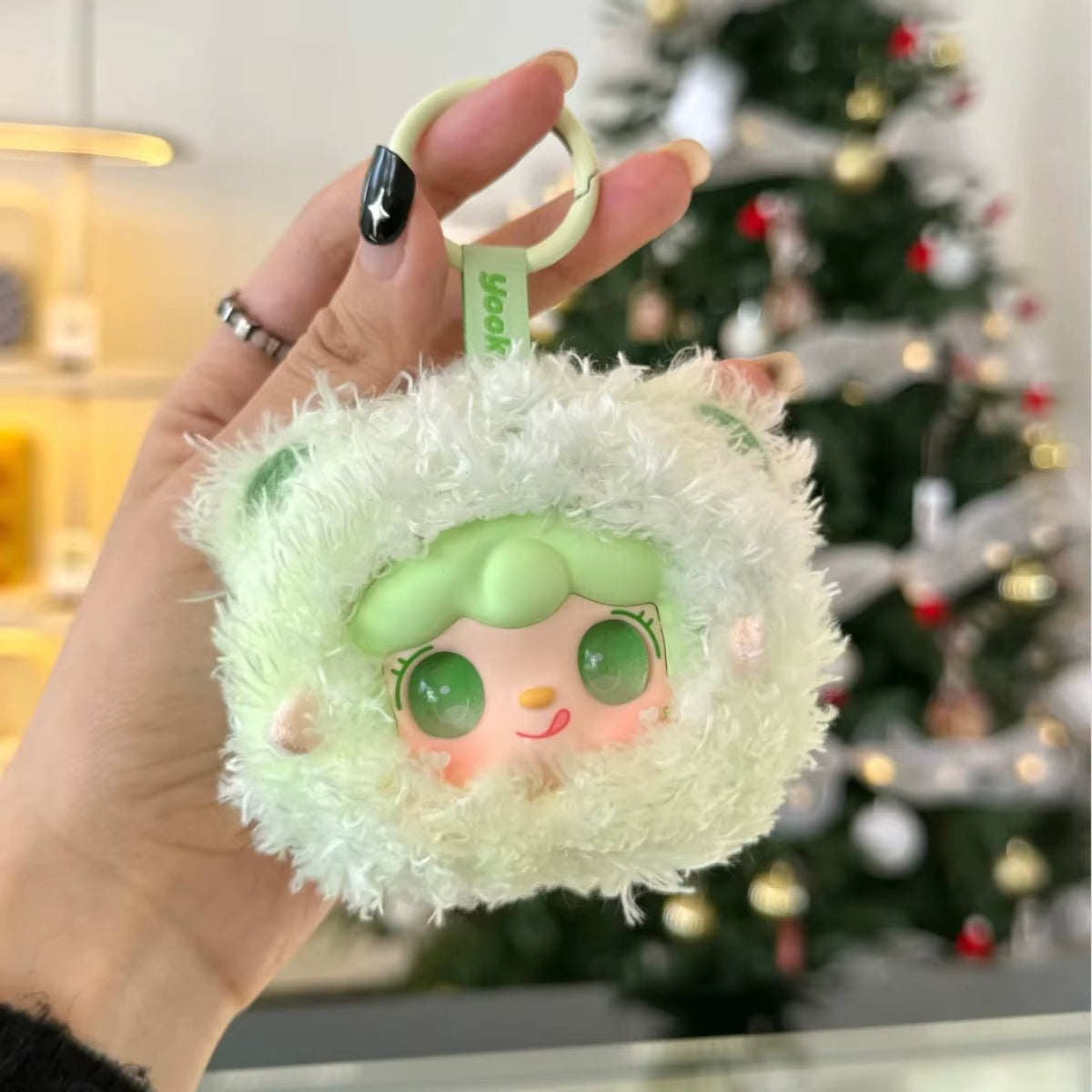 Yooki V4 Plush Take a Bite of Bear Series Cute Pendant Blind Box Desktop Ornament Toy Anime Cartoon Doll Mystery Box Girl Gifts