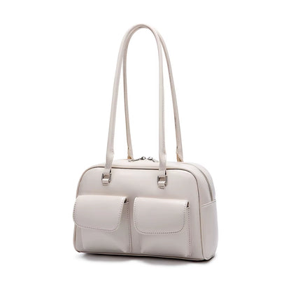 Fashion Armpit Bag, High- Value Versatile Handbag Niche Design Women Tote Shoulder Bag, Retro Pu Leather Purses and Handbags