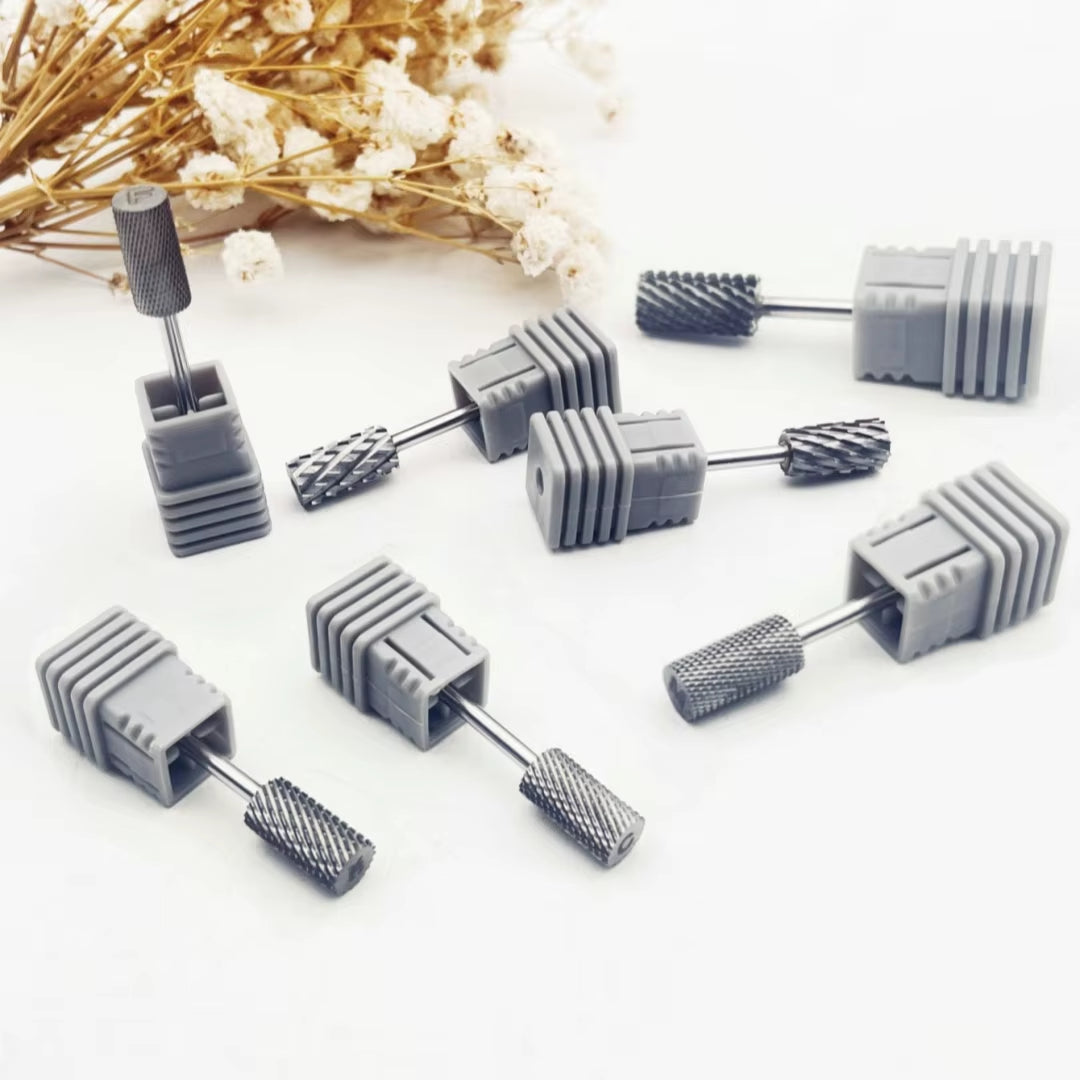 High Quality 6.6Mm Large Barrel and Smooth Top Carbide Nail Drill Bit 3/32" Tungsten Steel Carbidrel Pro Milling Cutter Nail Bit