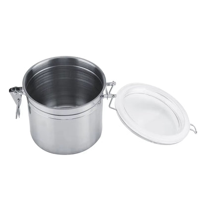 Coffee Container Stainless Steel Vacuum Sealed Coffee Beans Storage Jar for Home Kitchen 800/1100/1450/1800Ml Optional