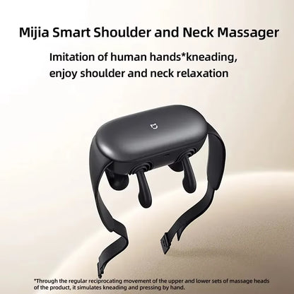 New  Mijia Smart Shoulder and Neck Massager Spa-Level Warm Heat Compress Shoulder and Neck Massager for Mi Home App