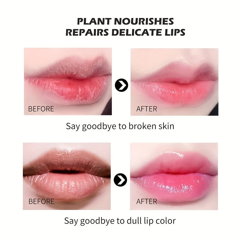 6 Pack Color-Changing Lipstick & Gloss Set - Flower Jelly Lip Balm with Magic Temperature Effect | Long-Lasting Hydrating & Nourishing Combo (Pink) Beauty World Shop
