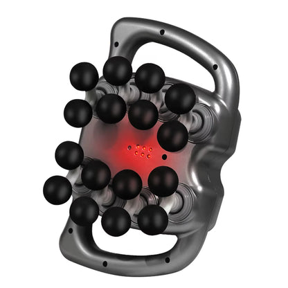 Fascia Gun 16 Heads Muscle Massager Gun Fascia Massage Gun Electric High Frequency Back Neck Shoulder Waist Massage Machine