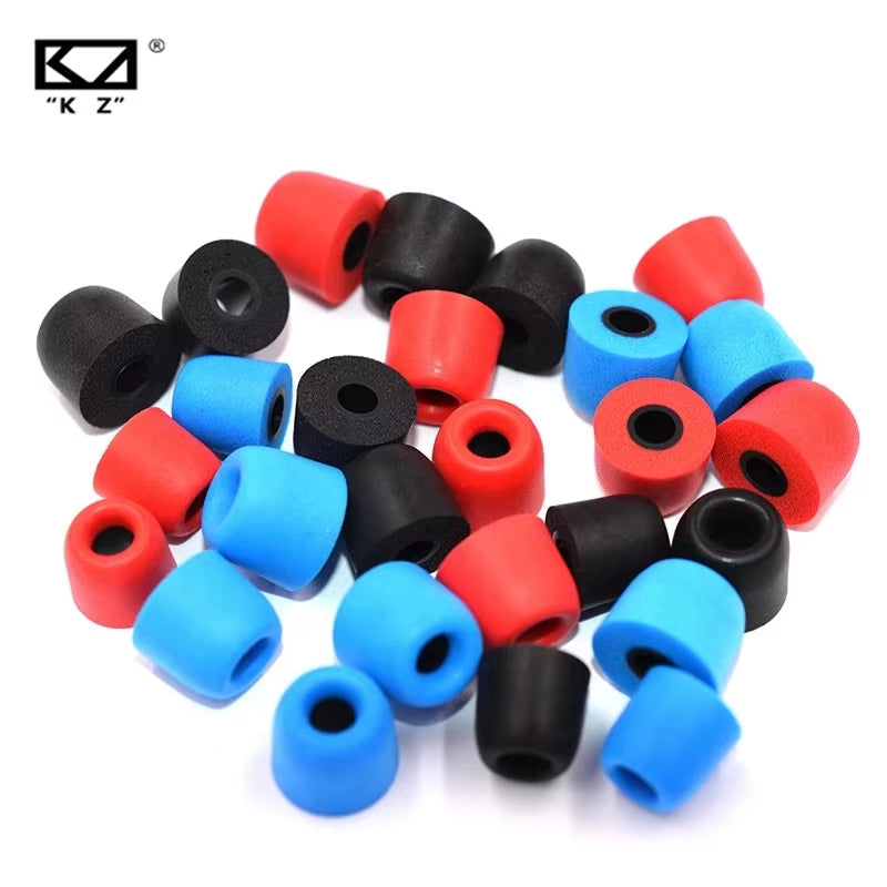3Pair(6Pcs) Noise Isolating Comfortble Memory Foam Ear Tips Ear Pads Earbuds for in Earphone for  Headphones ZSX Edxpro PR3