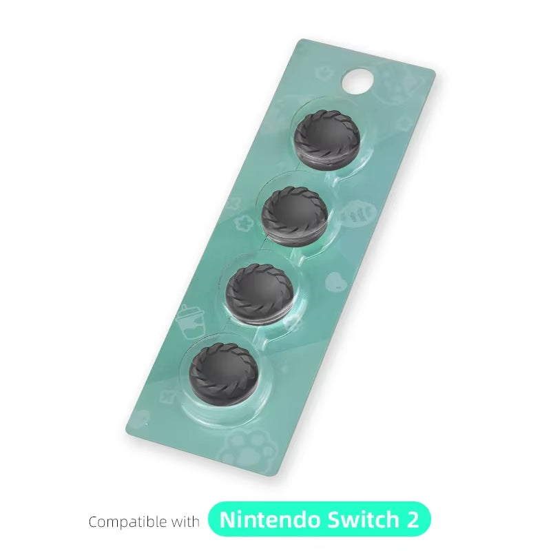 Silicone Thumb Grip Cap Protective Cover for Switch 2 Controllers, Anti-Slip Gamepad Accessories