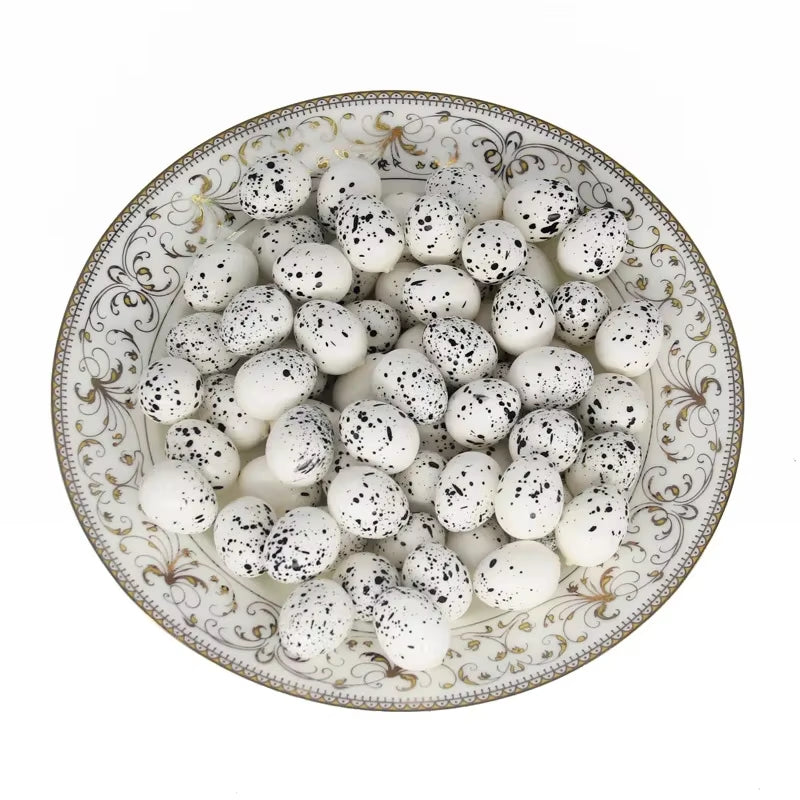 Round Rattan Bird Nest Easter Handmade DIY Craft Vine Simulation Bird Nest Egg Decor Props Home Garden Window Bird House