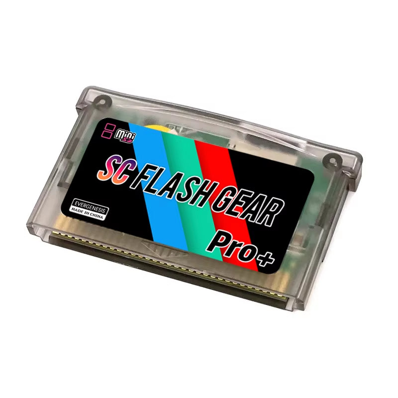 SCFW V1.5 Mini SC Card 1000+ in 1 Flash GBA Card for GBA GBC GB NES with Adapter with 8G TF Card Game Console Accessories