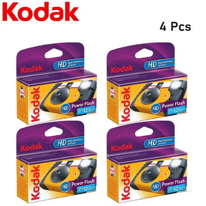 Original 1-5 Pcs  HD Power Flash 39 Photos  Film Camera ISO 800 One Time Disposable Film Camera Point and Shoot Camera